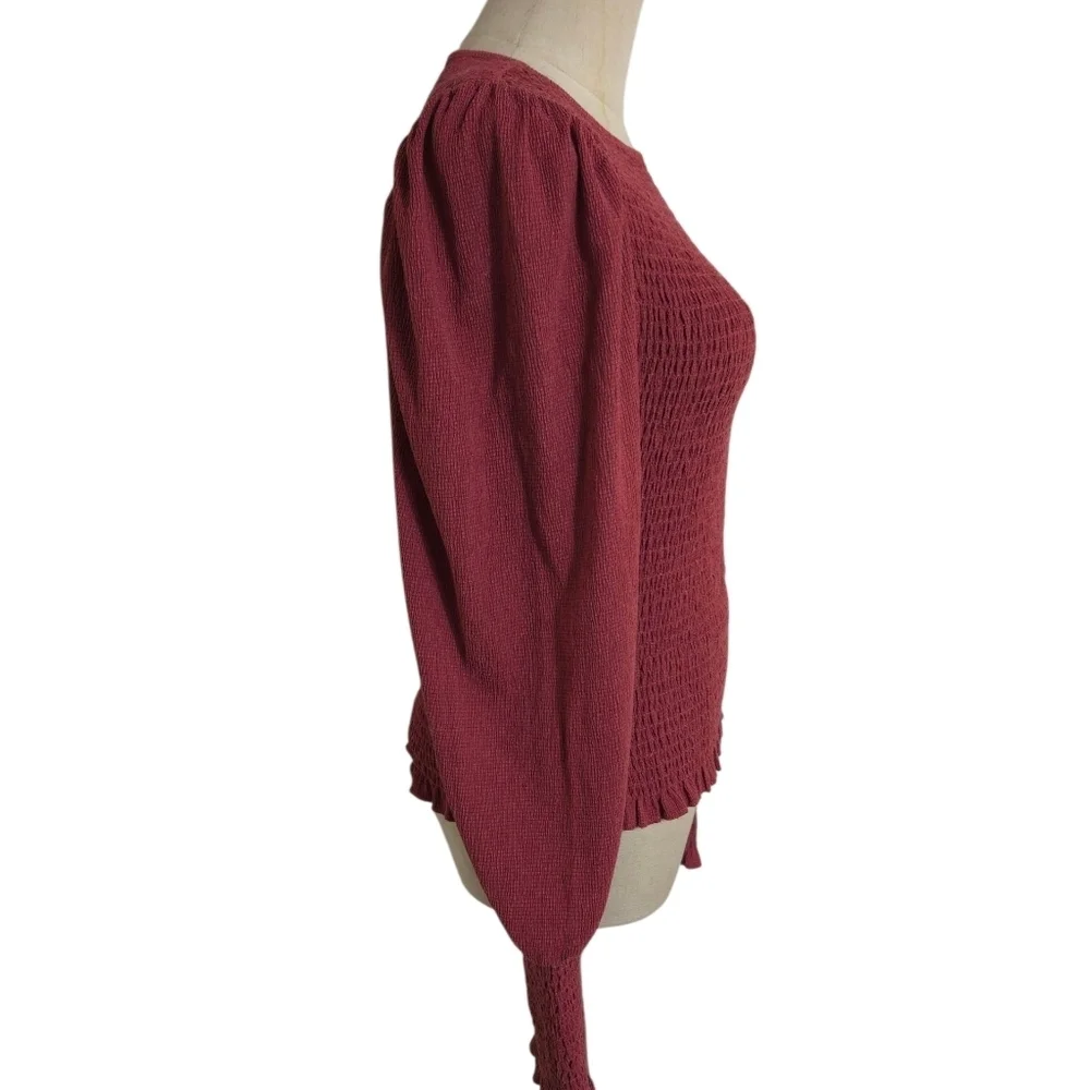 Anthropologie muted pink